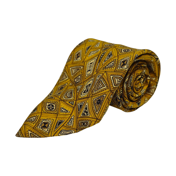 Mulberry Silk Tie Yellow