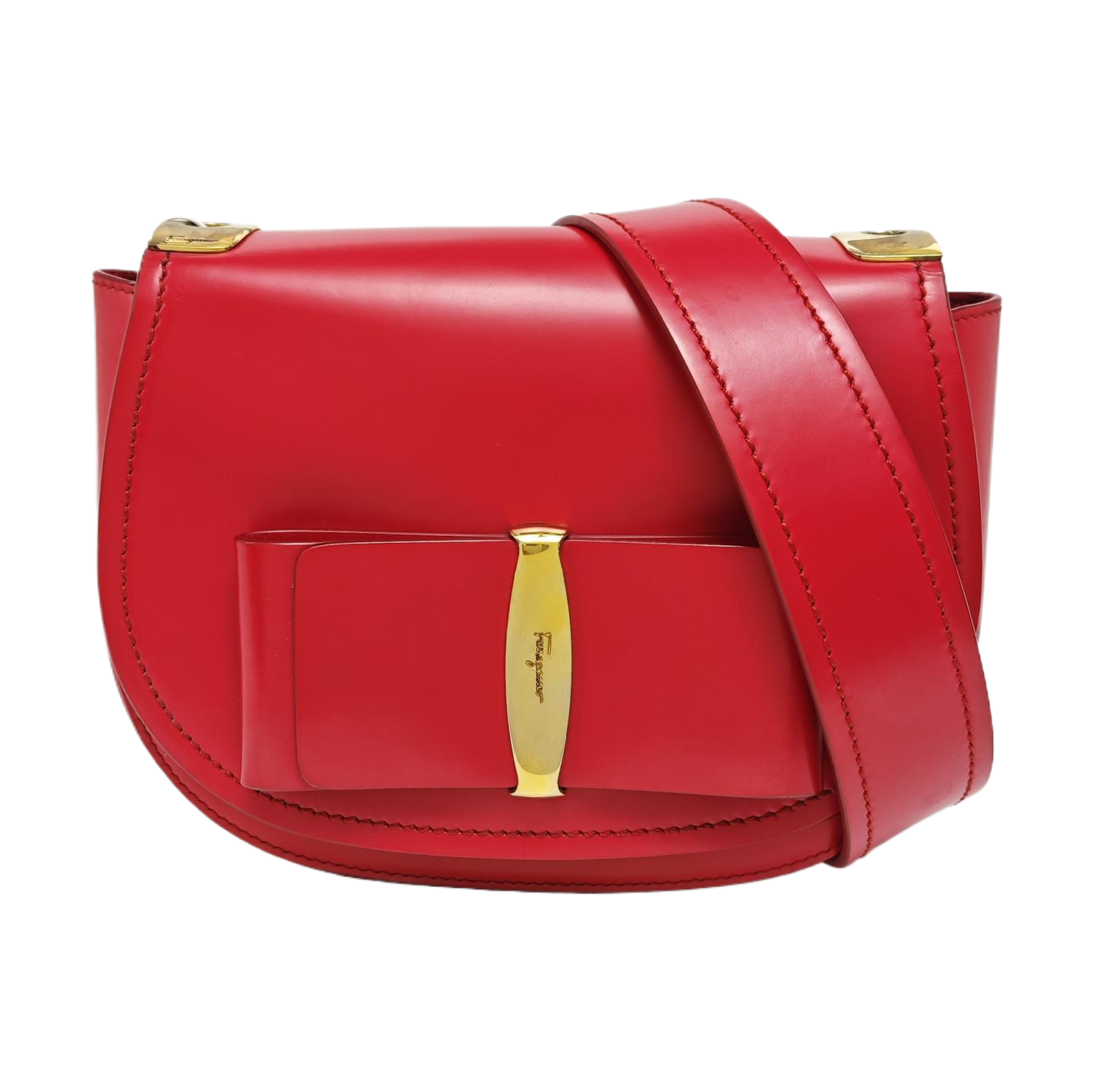 Anna Calfskin Red