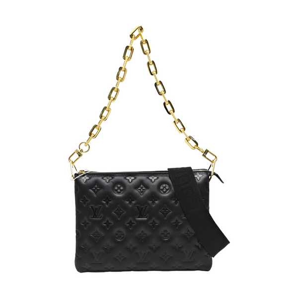 COUSSIN PM Lambskin Black