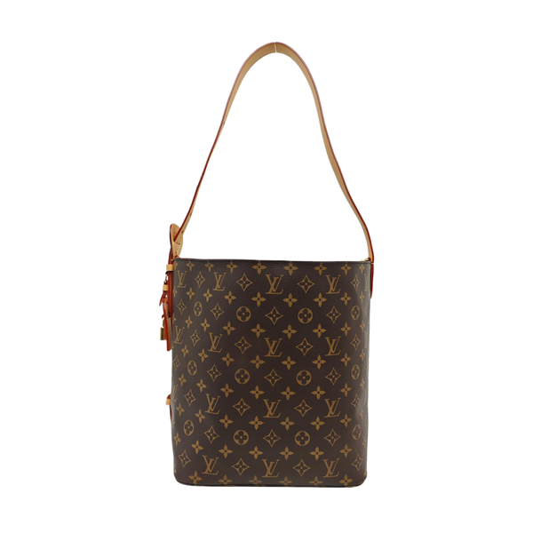 ALL IN GM Monogram Coated Canvas Brown