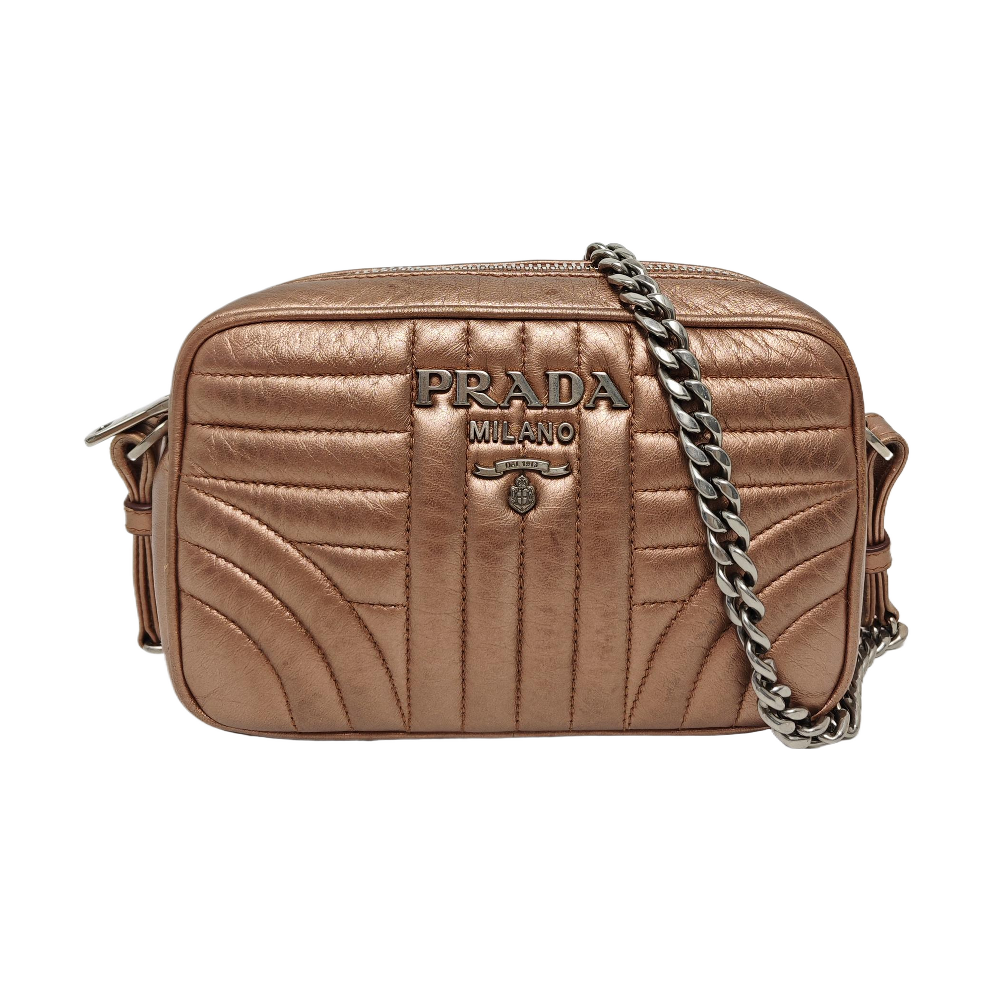 Diagramme Quilted Lambskin Gold