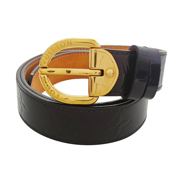 Leather Belt Red