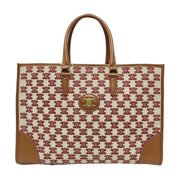 Fabric Tote Bag Red