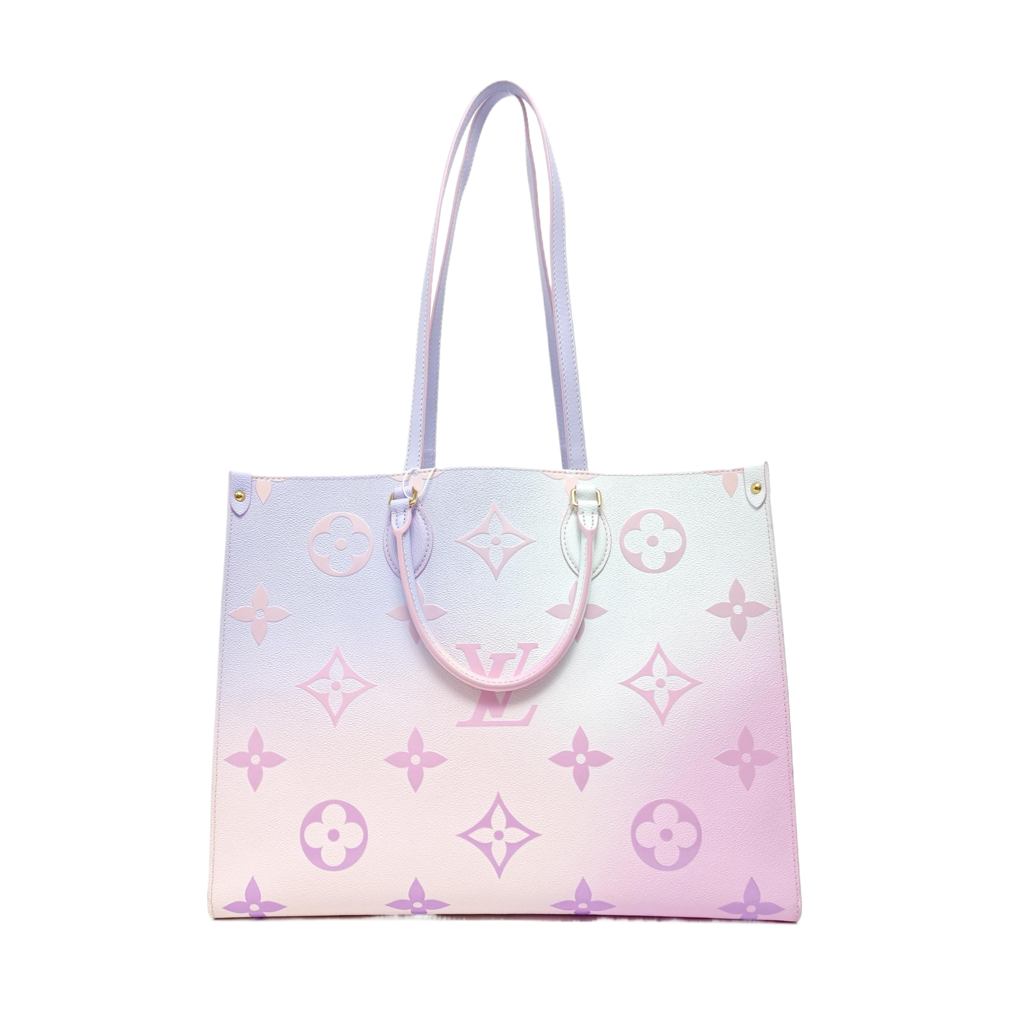 ONTHEGO GM Monogram Coated Canvas Multicolor