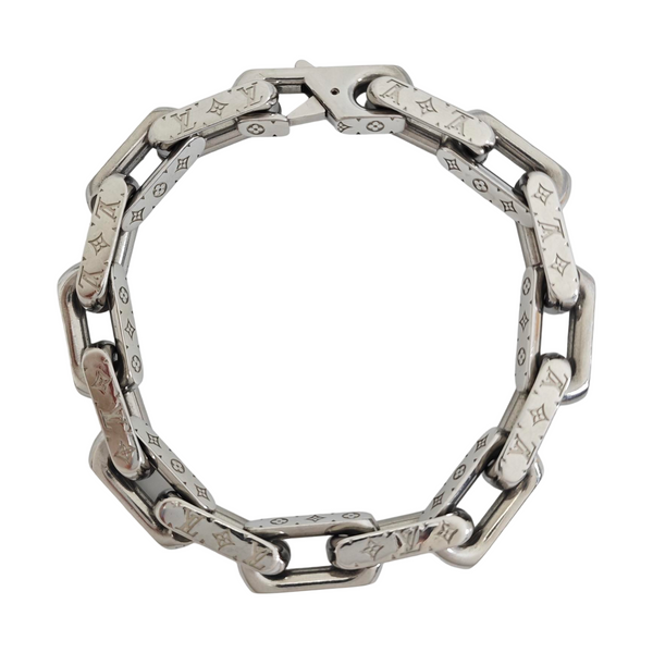 MONOGRAM Metal Silver Bracelet