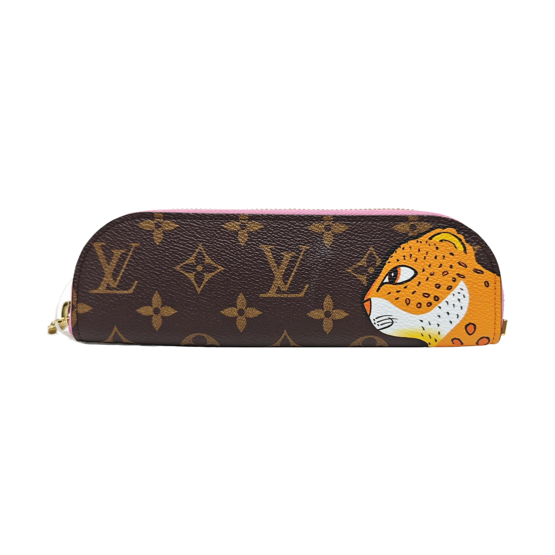 Monogram Canvas Wallet MM Brown