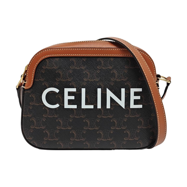 TRIOMPHE CANVAS Small Coated Canvas Black