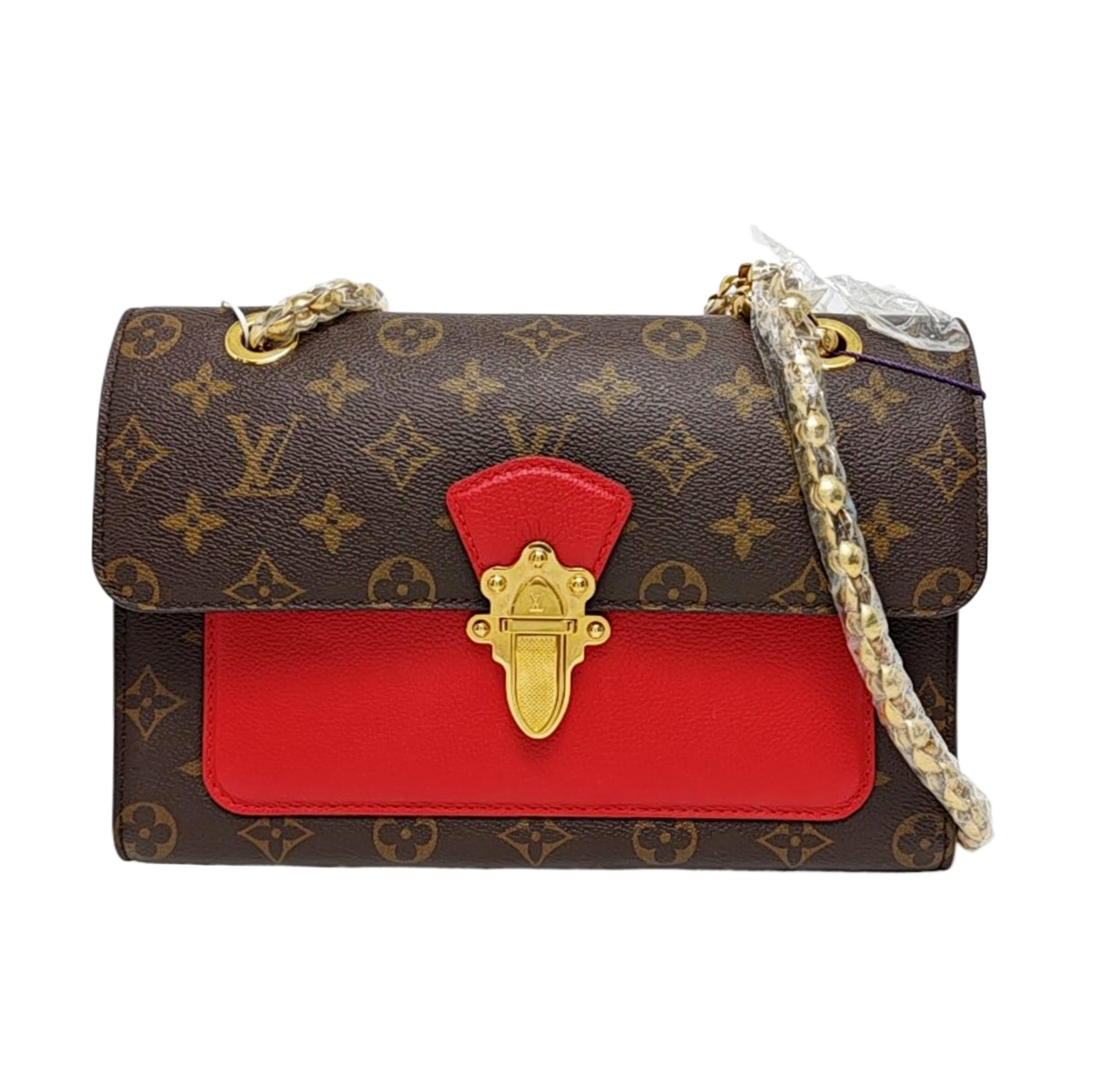 VICTOIRE Monogram Coated Canvas Brown