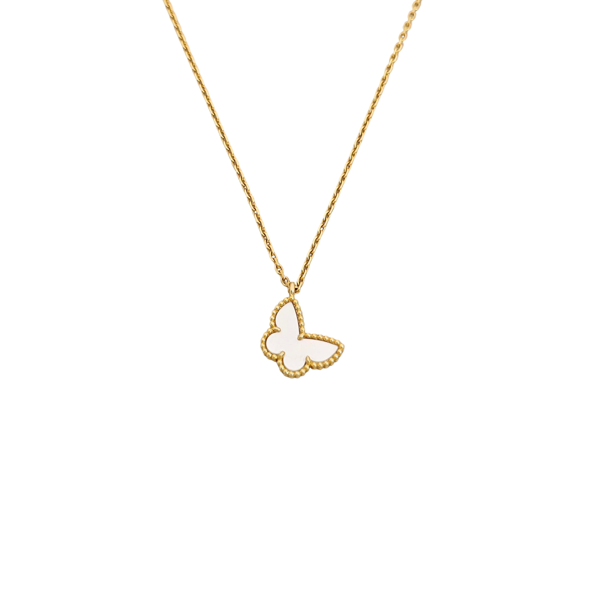 Sweet Alhambra 18k Gold Necklace