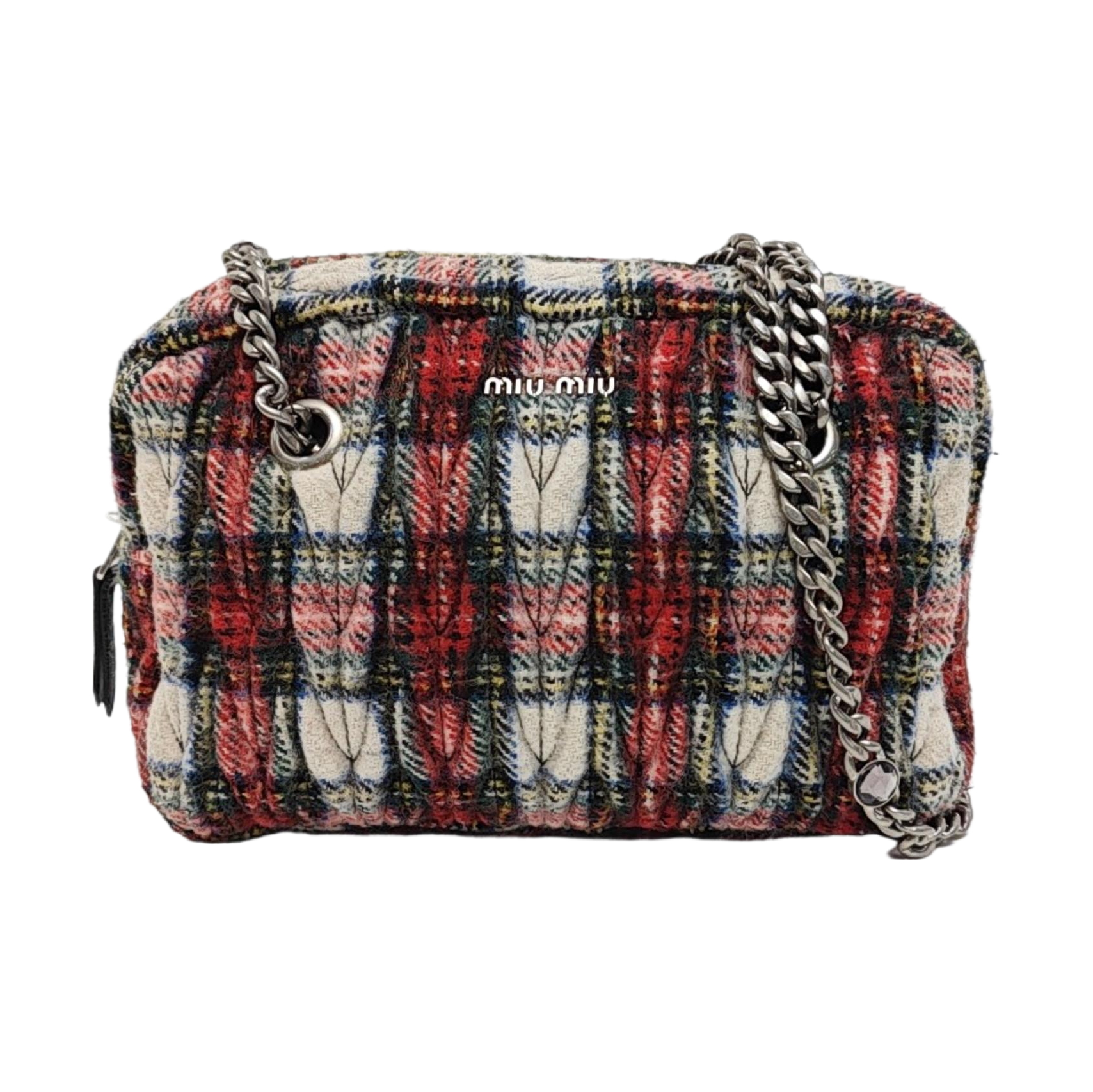 Fabric Shoulder Bag Multicolor