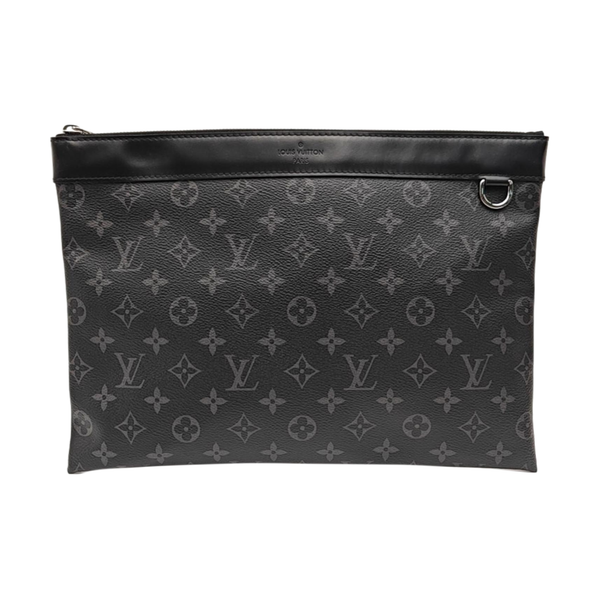 DISCOVERY Monogram Coated Canvas Gray