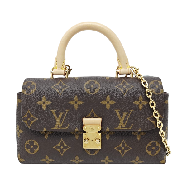 MADELEINE Monogram Coated Canvas Brown