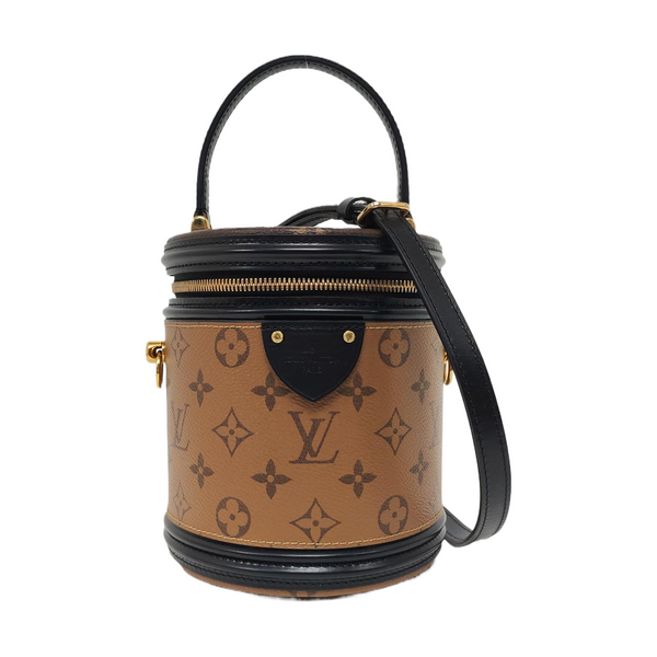 CANNES PM Monogram Coated Canvas Brown