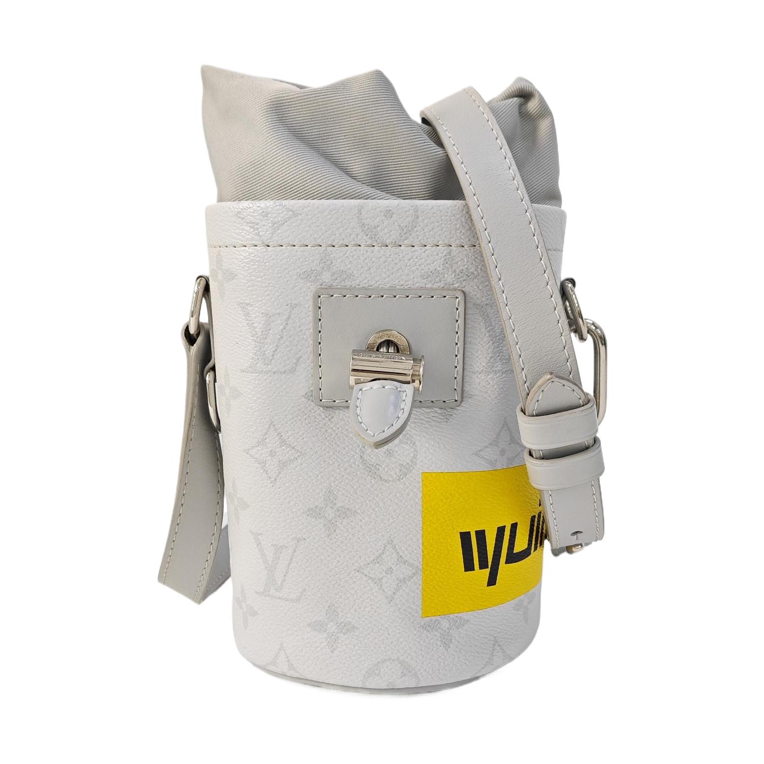 CHALK Monogram Coated Canvas Gray