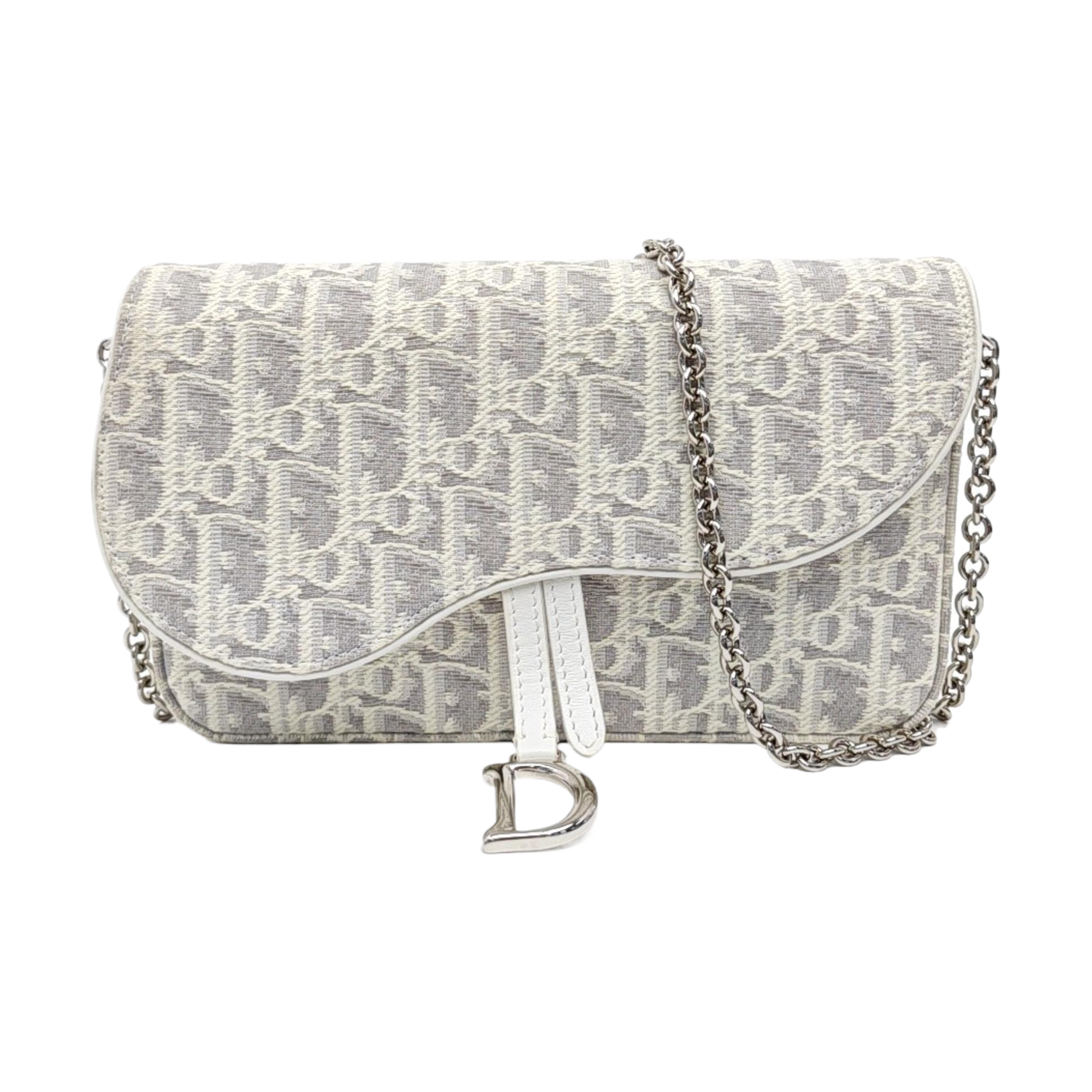 Saddle Medium Oblique Fabric Gray