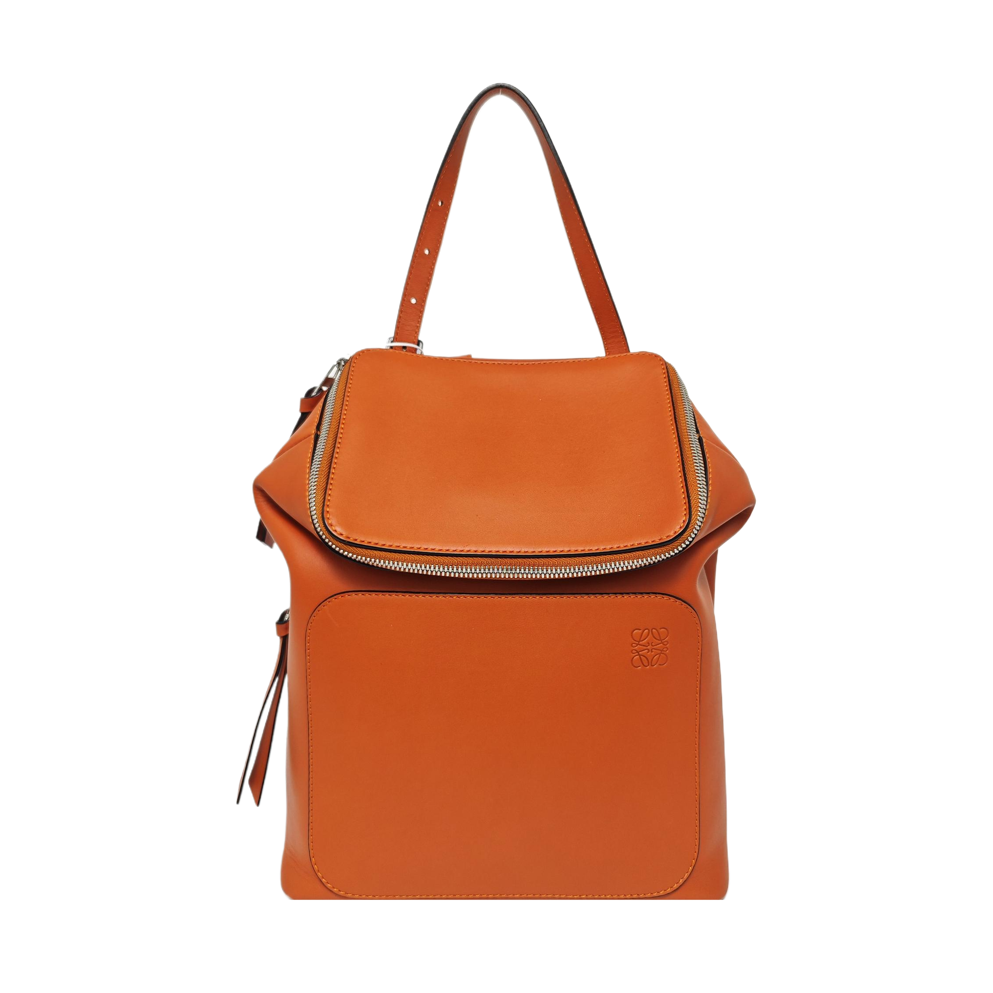 Goya Small Calfskin Orange