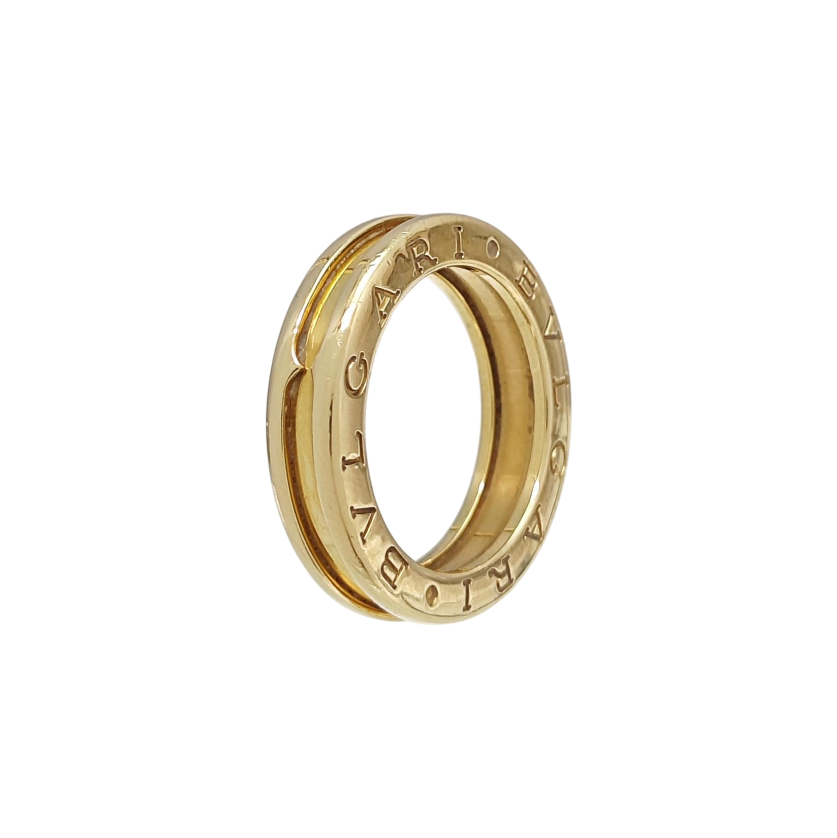 B.ZERO1 18k Gold Ring EU 50