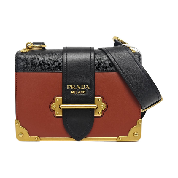 Cahier Mini Saffiano Calfskin Red