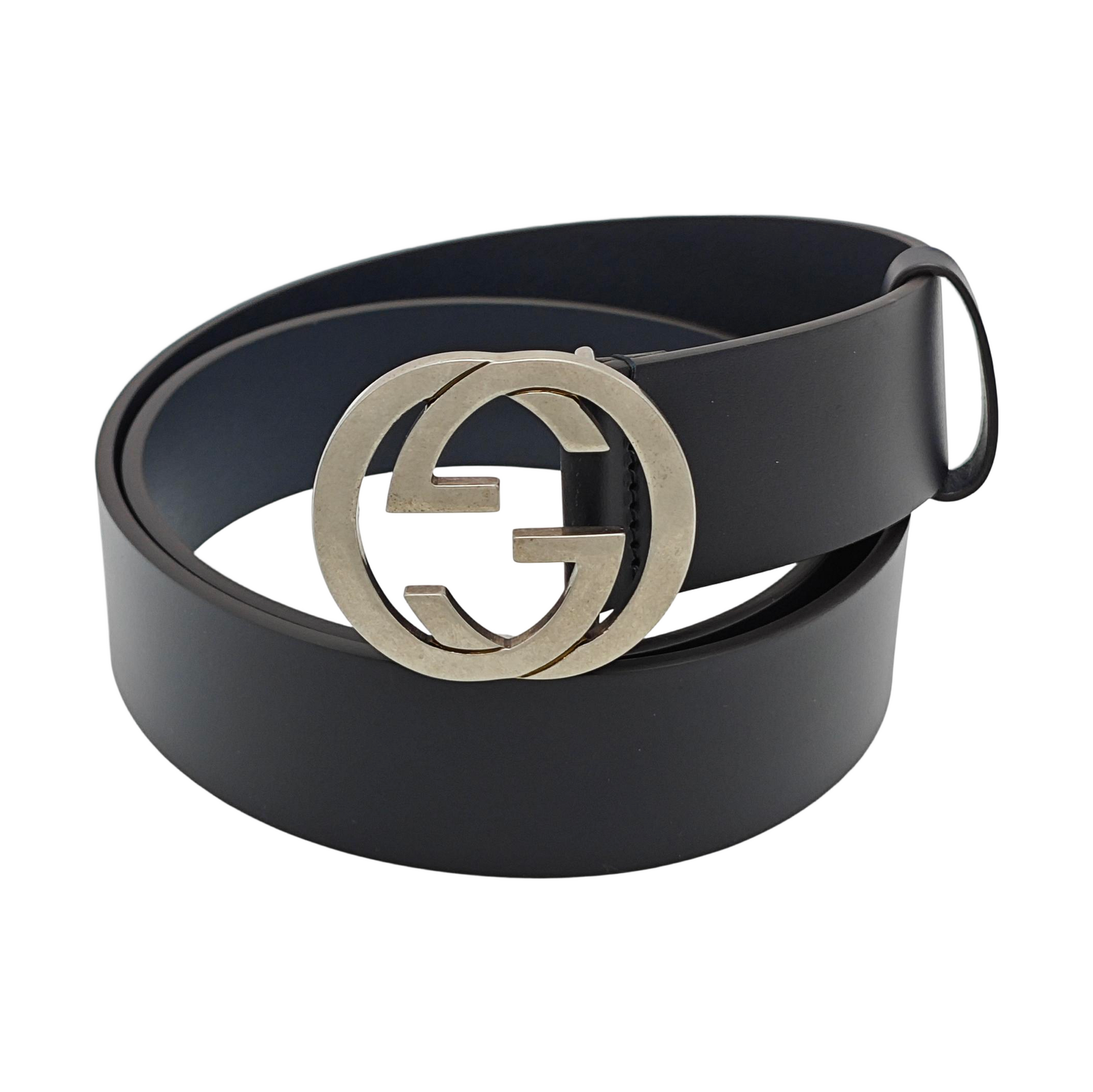 Leather Belt Blue