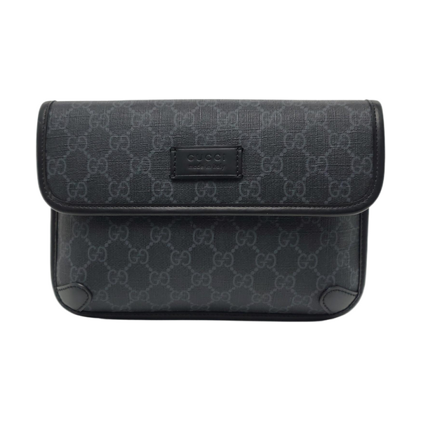 Neo Vintage Monogram Coated Canvas Black