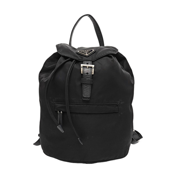 Nylon Backpack Black