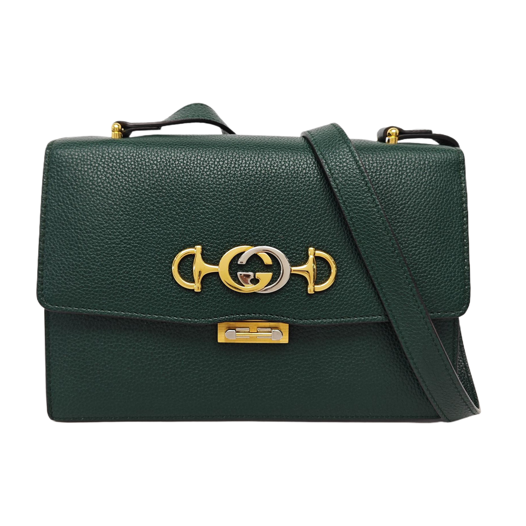 Zumi Small Calfskin Green