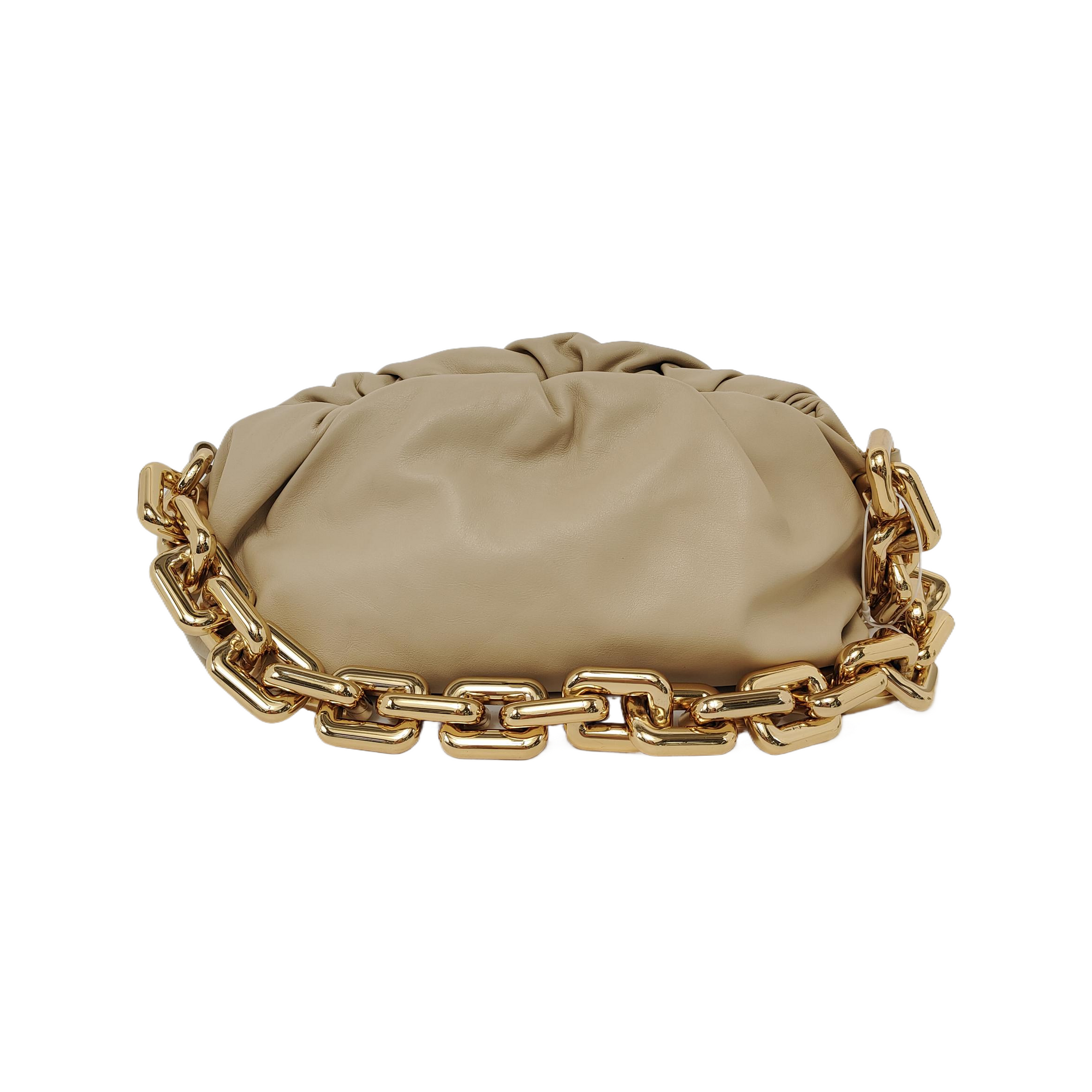 The Pouch Mini Calfskin Yellow