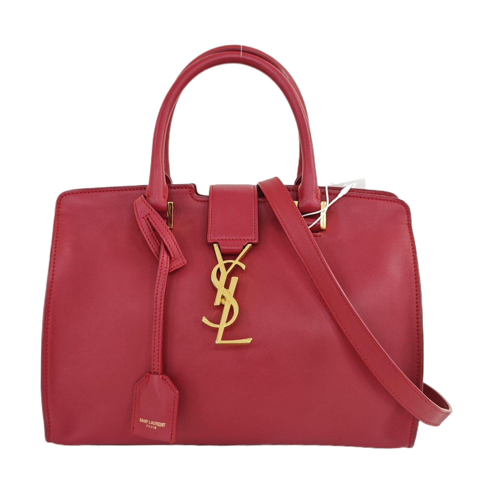 MONOGRAM CABAS Calfskin Red