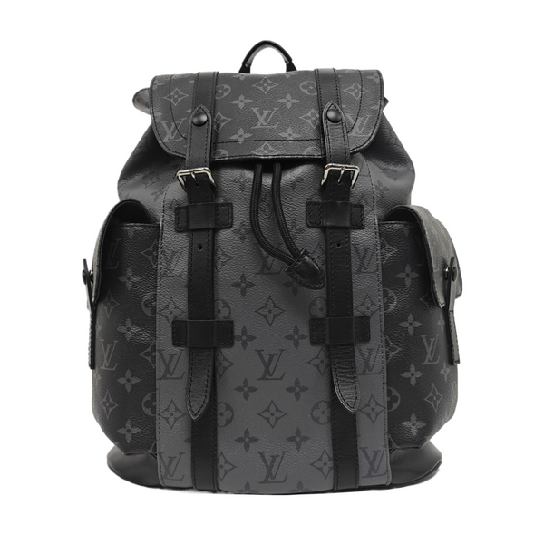 CHRISTOPHER PM Monogram Coated Canvas Gray