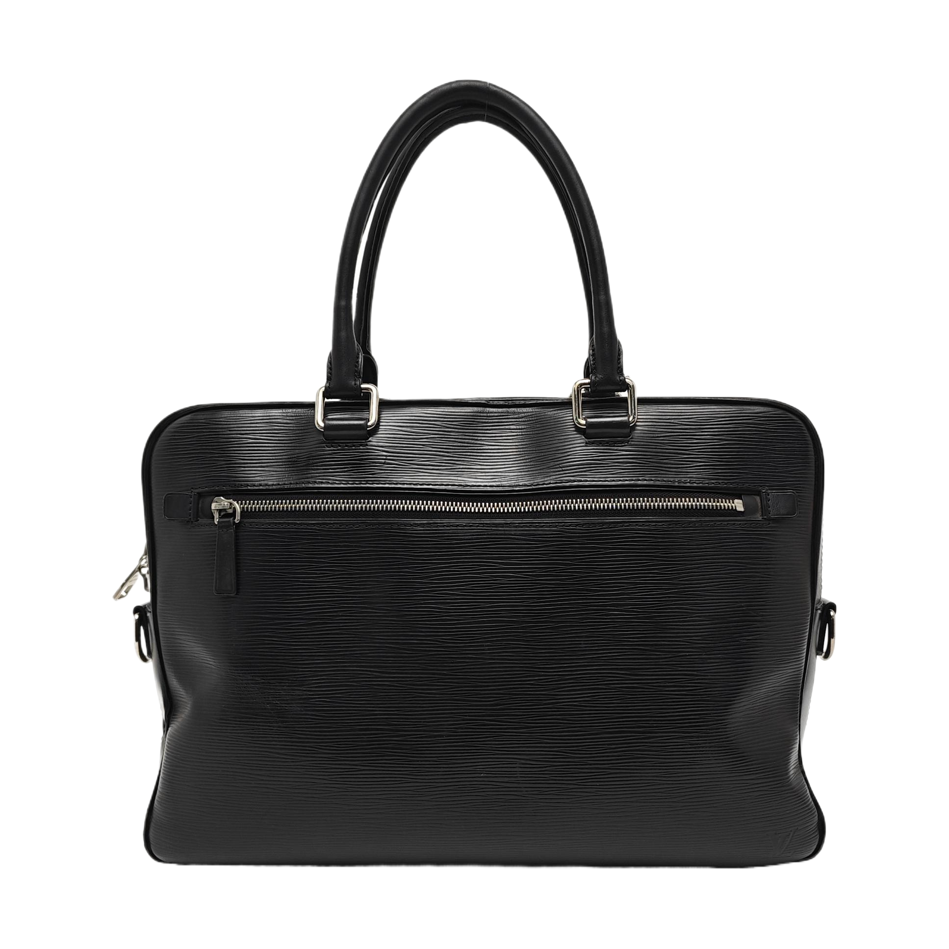 Epi Top Handle Bag Black