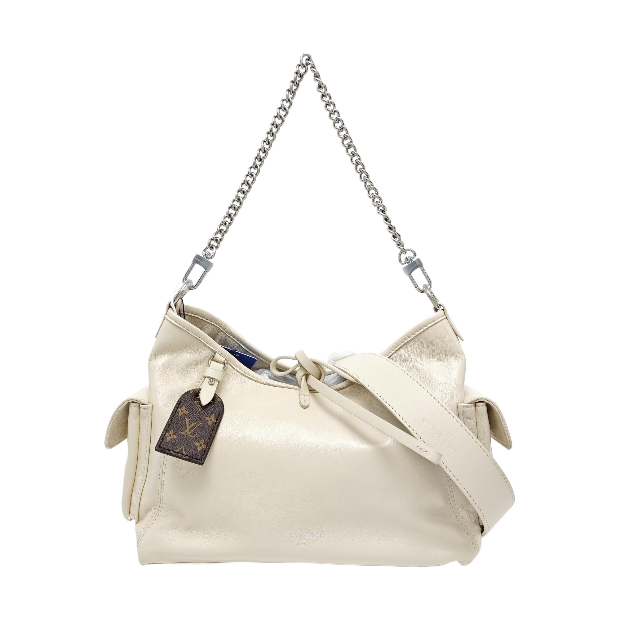 CARRYALL CARGO PM Lambskin Beige