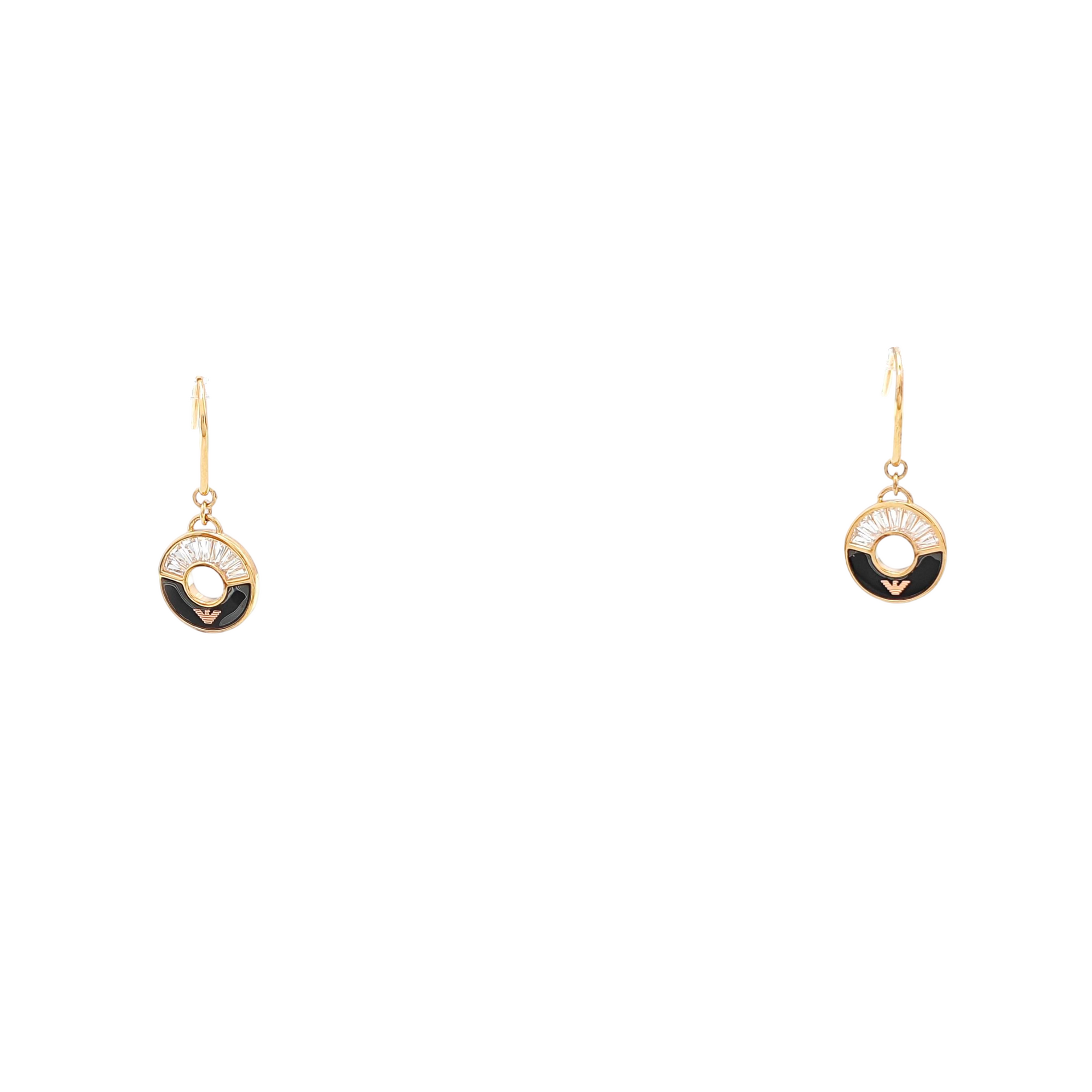 925 Sterling Silver Rose Gold Earrings