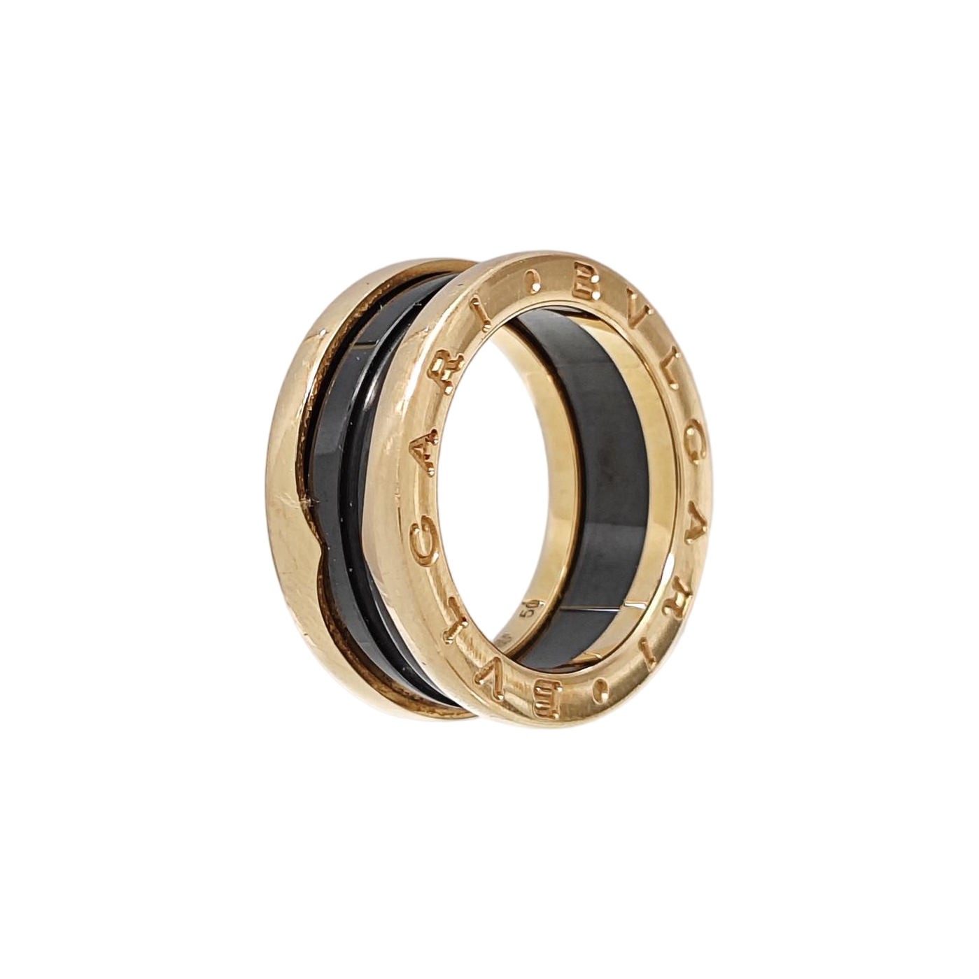 B.ZERO1 18k Rose Gold Ring EU 50