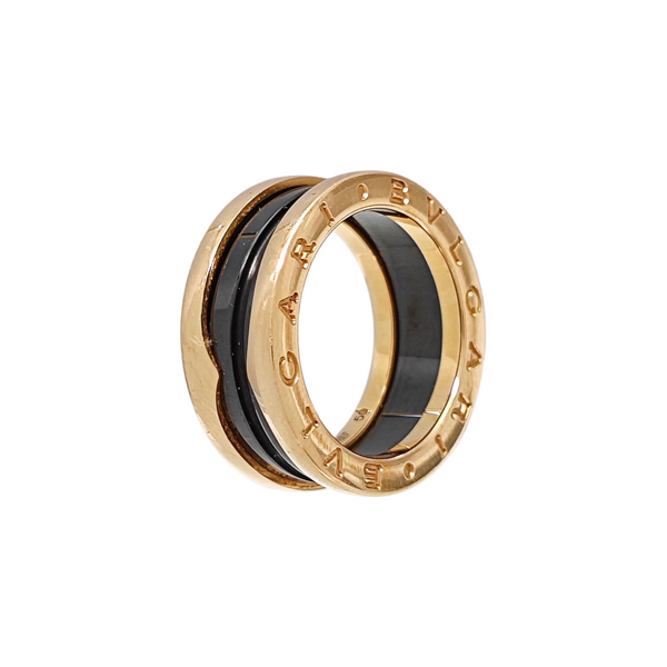 B.ZERO1 18k Rose Gold Ring EU 50