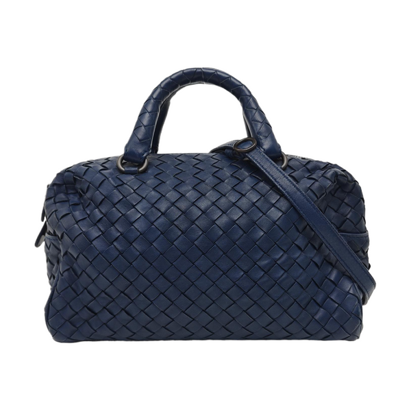 Lambskin Shoulder Bag Blue