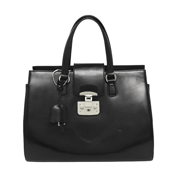 Calfskin Tote Bag Black