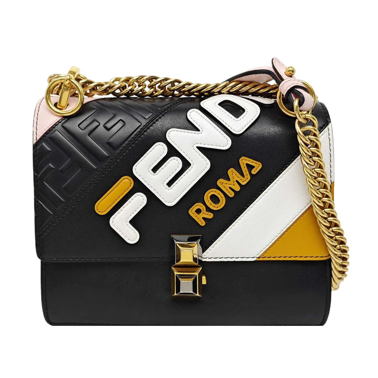 Kan I Mini Calfskin Multicolor