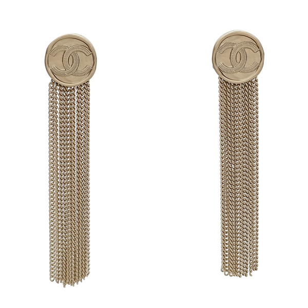 Metal Gold Stud Earrings