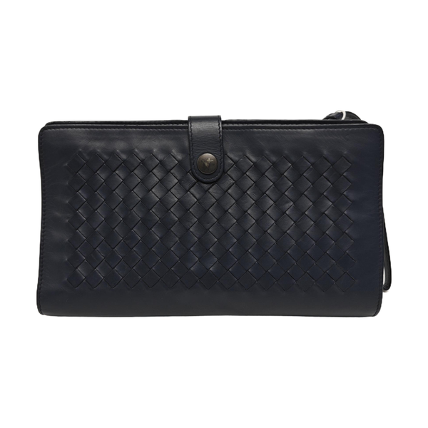 Calfskin Clutch Blue