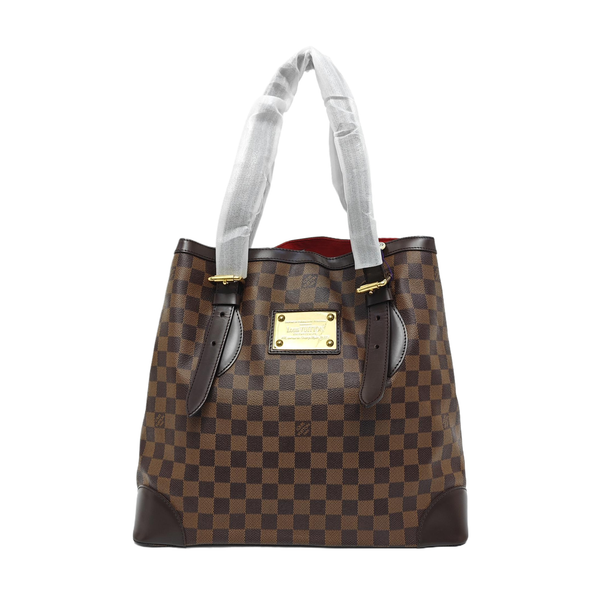 HAMPSTEAD GM Damier Ebene Coated Canvas Brown