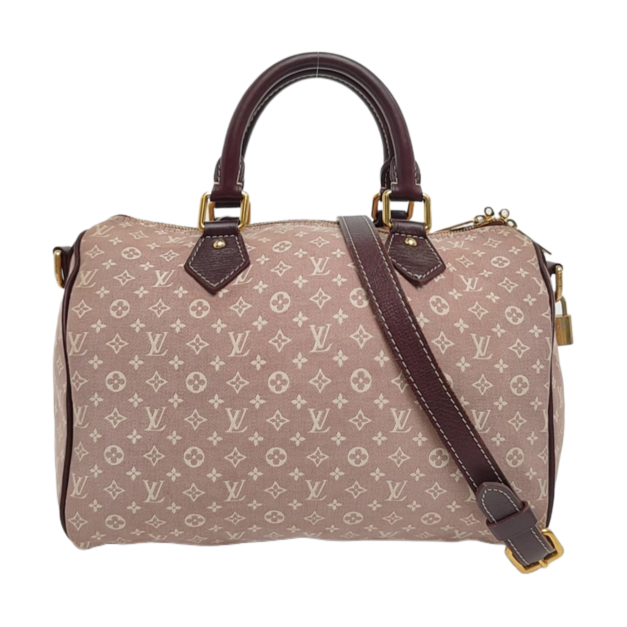 Authenticated pre-owned  SPEEDY Monogram Canvas Pink - Crossbody Bag at Looply