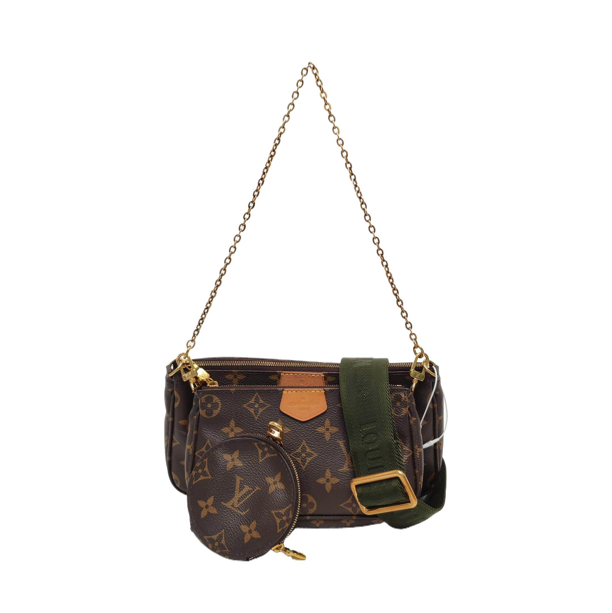 MULTI Monogram Coated Canvas Brown