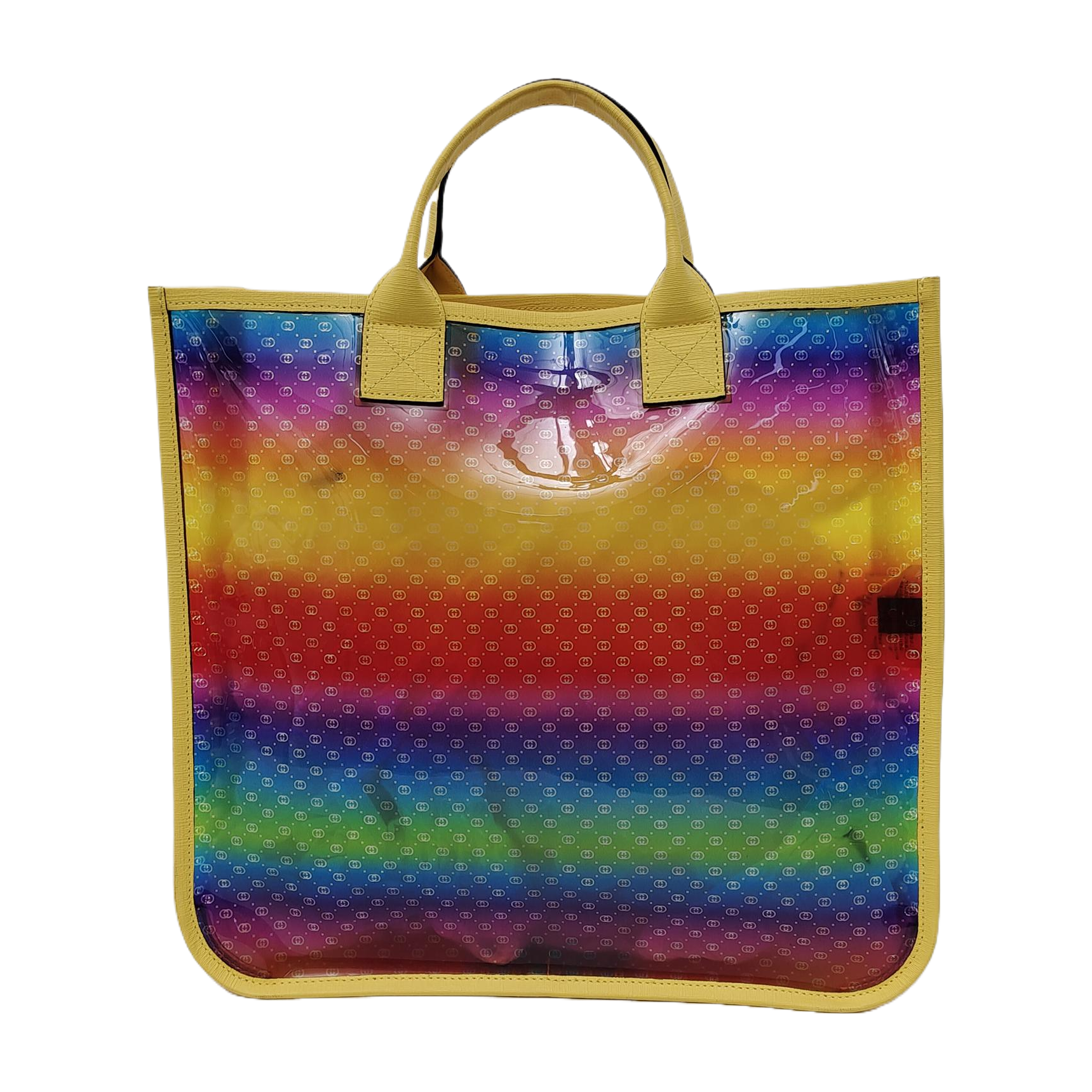Large Monogram Plastic Multicolor
