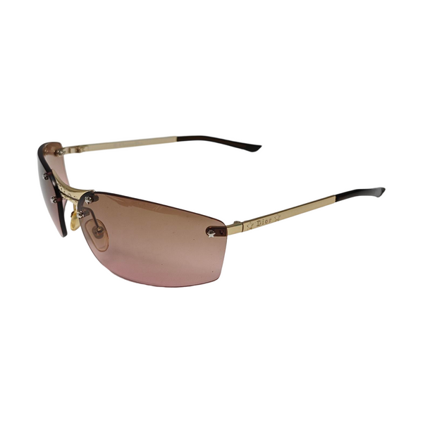 Metal Sunglasses Red