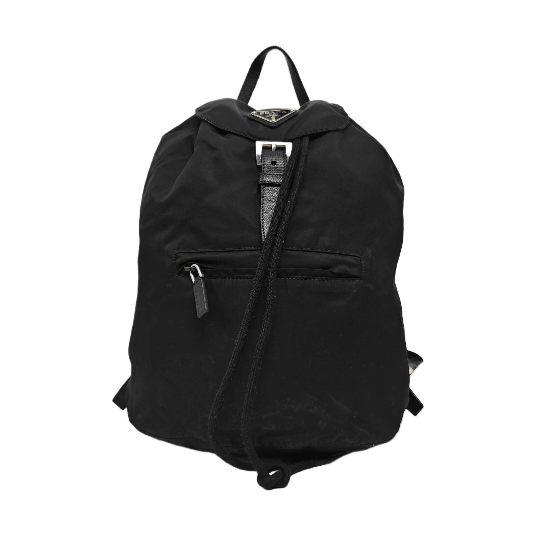 Nylon Backpack Black