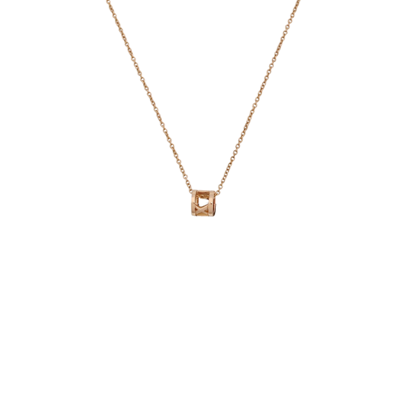 Atlas 18k Rose Gold Necklace