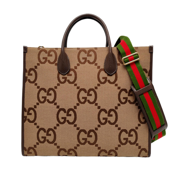 Jumbo Monogram Canvas Beige
