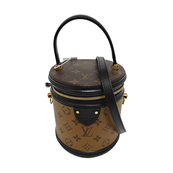 CANNES PM Monogram Coated Canvas Brown