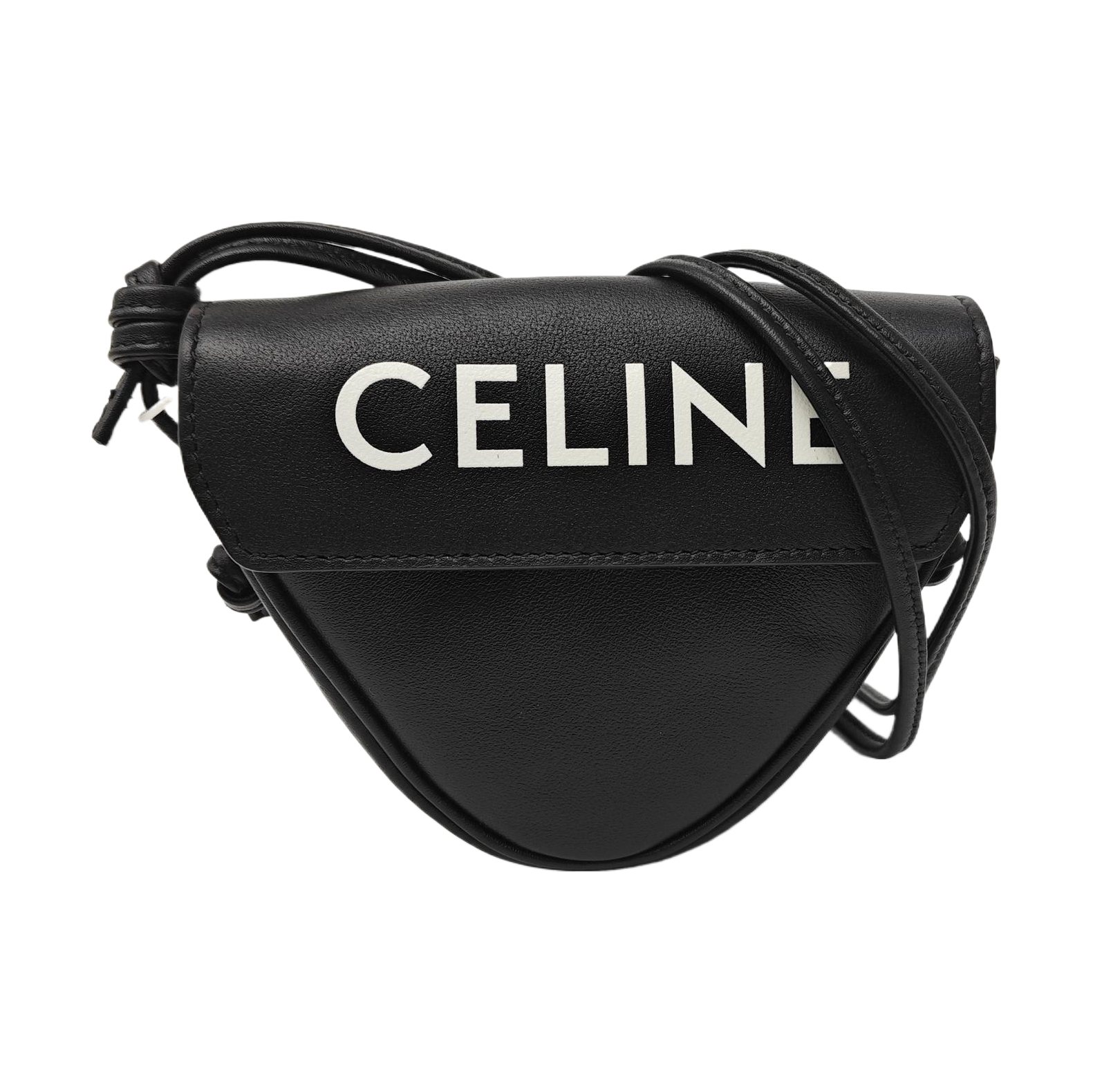 TRIANGLE Calfskin Black