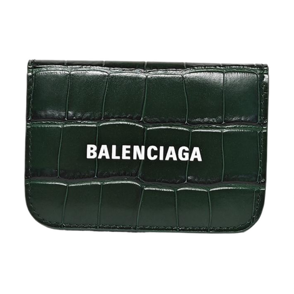 Cash Calfskin Green Wallet